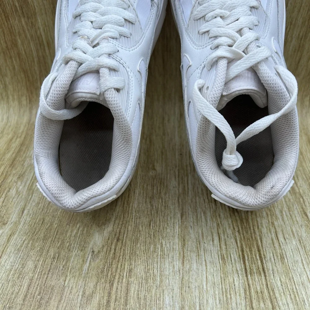Nike Air Max 90 Recraft Women's Size 8.5 White Leather Sneakers CD6864-100